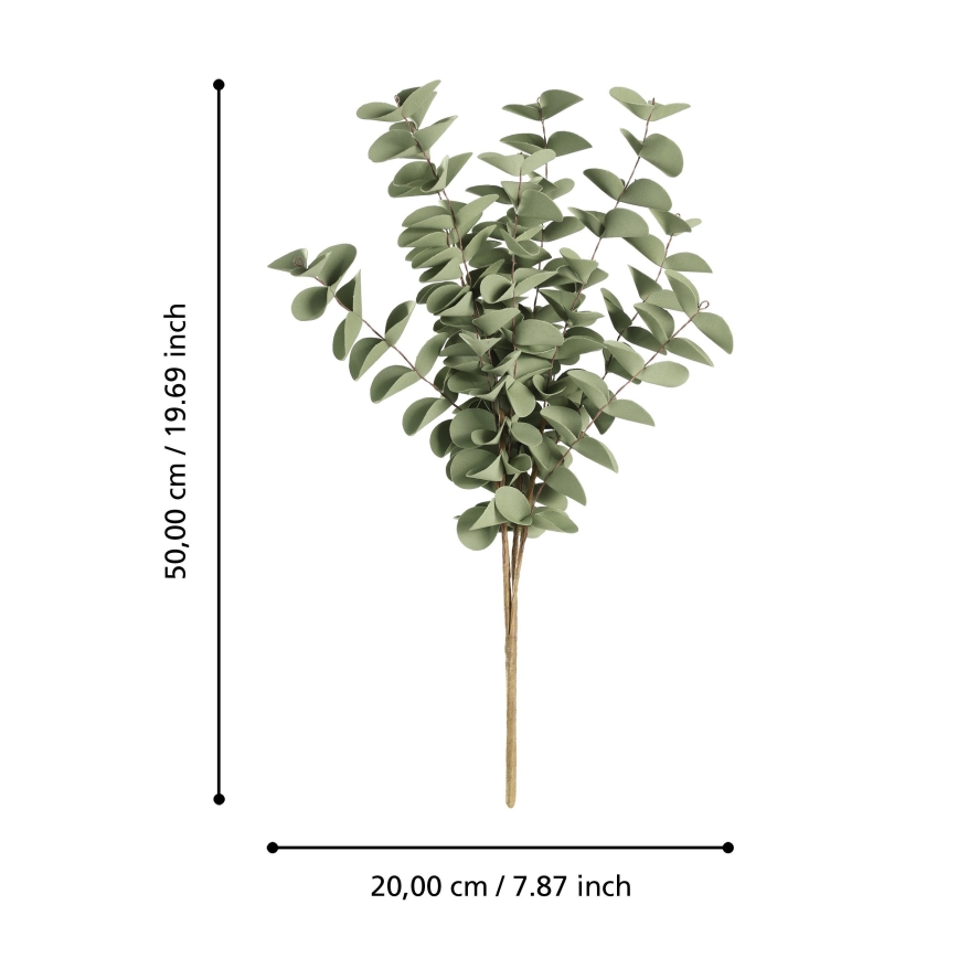 Eglo - Artificial flower 50 cm green