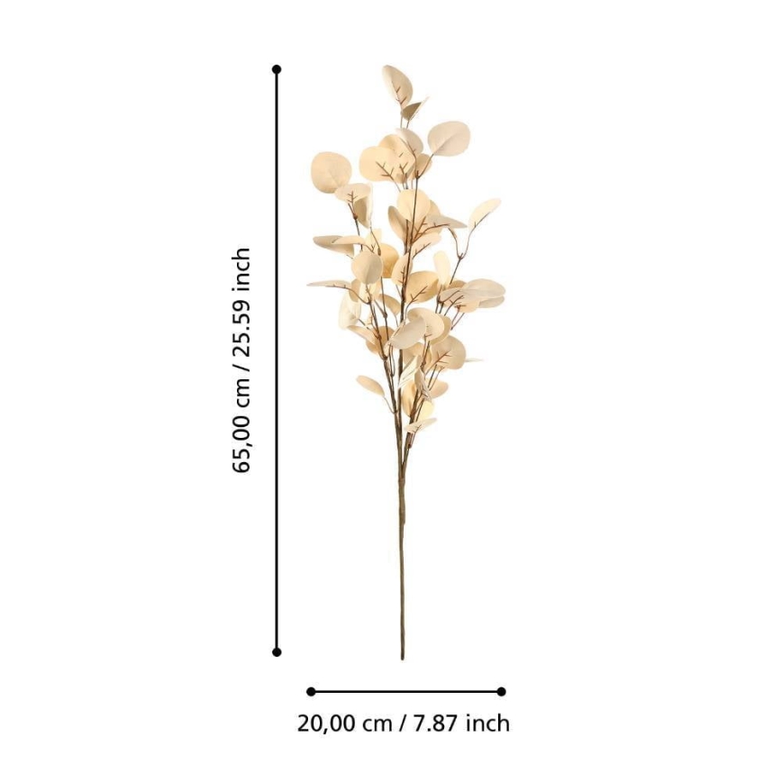 Eglo - Artificial flower 65 cm gold