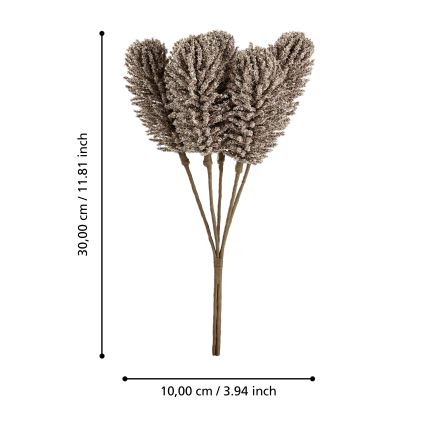 Eglo - Artificial flower 30 cm beige