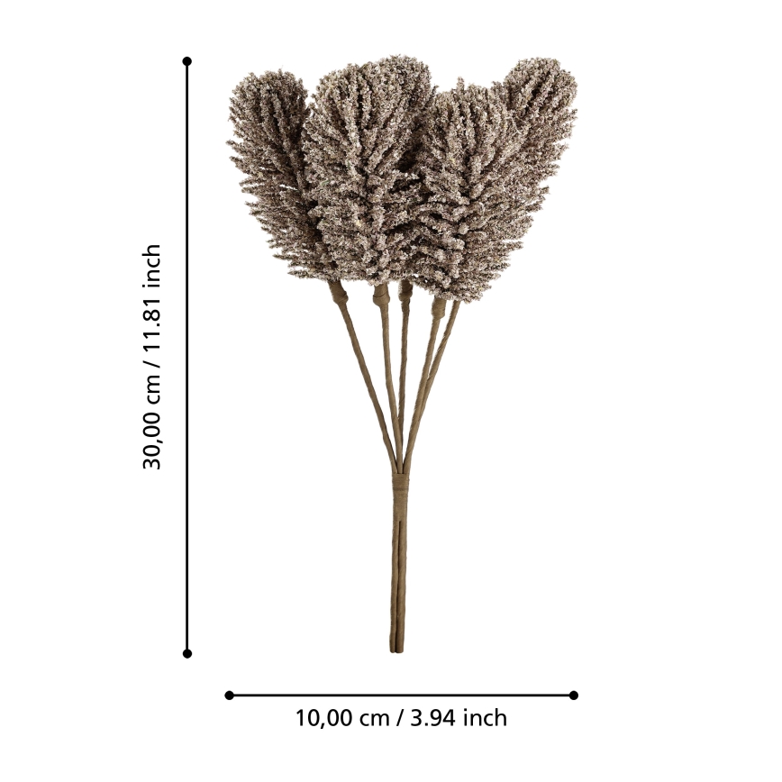 Eglo - Artificial flower 30 cm beige