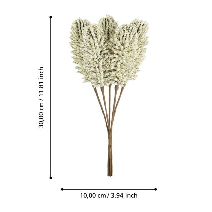 Eglo - Artificial flower 30 cm yellow