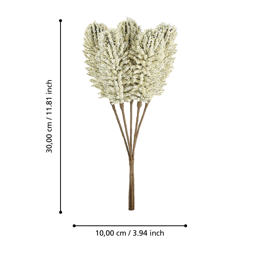 Eglo - Artificial flower 30 cm yellow
