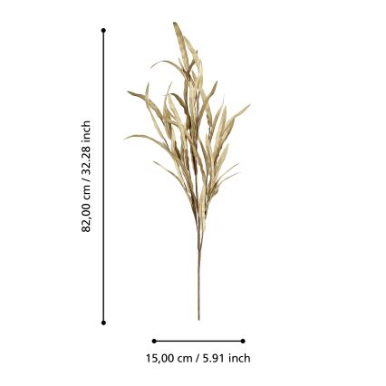 Eglo - Artificial flower 82 cm beige