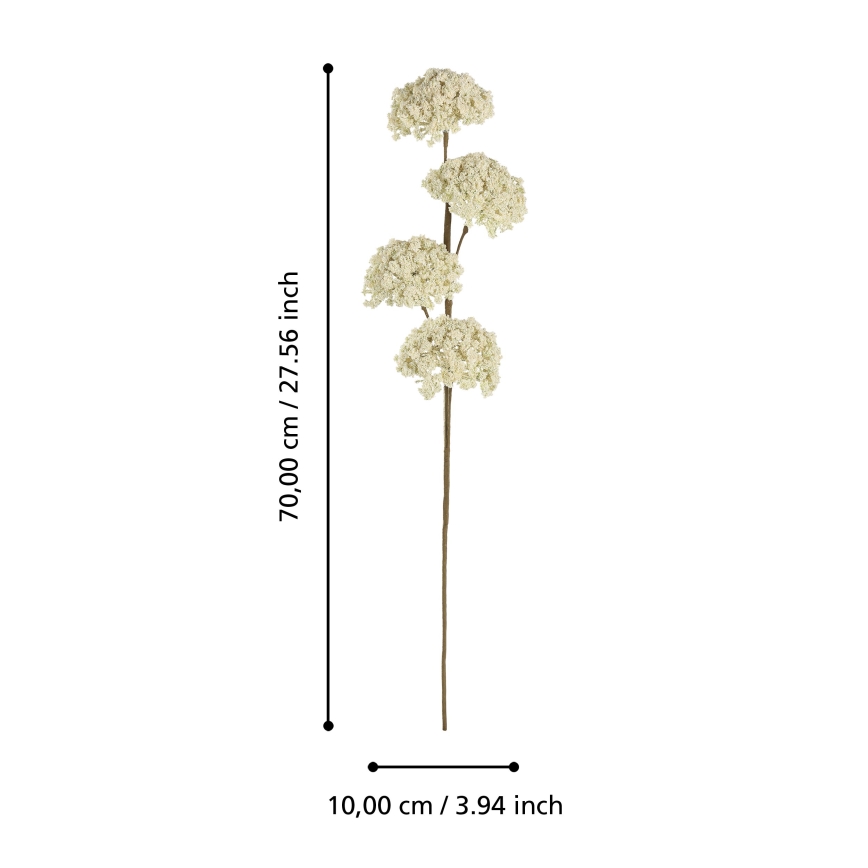 Eglo - Artificial flower 70 cm yellow