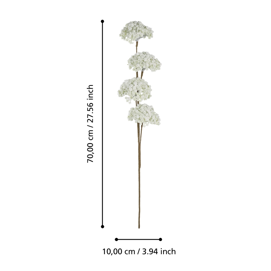 Eglo - Artificial flower 70 cm white