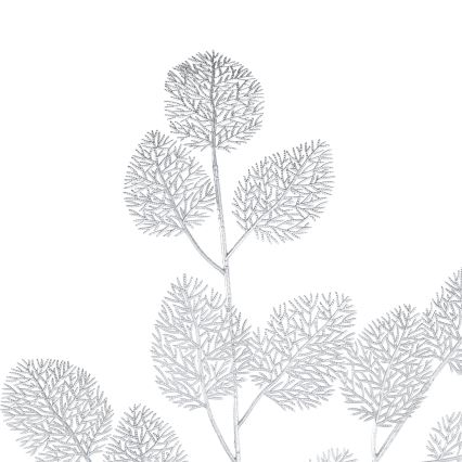 Eglo - Artificial flower 87,5 cm silver