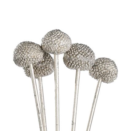 Eglo - Artificial flower 58,5 cm silver