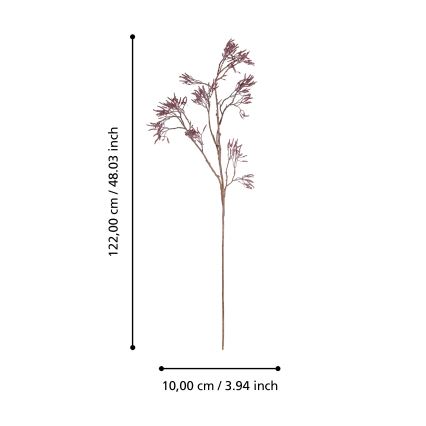 Eglo - Artificial flower 122 cm purple