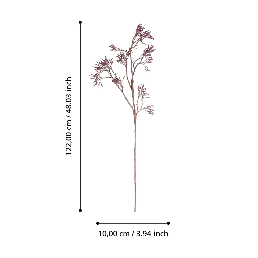 Eglo - Artificial flower 122 cm purple
