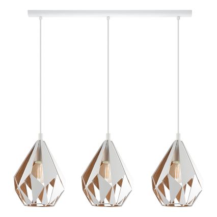 Eglo - Chandelier on a string 3xE27/60W/230V