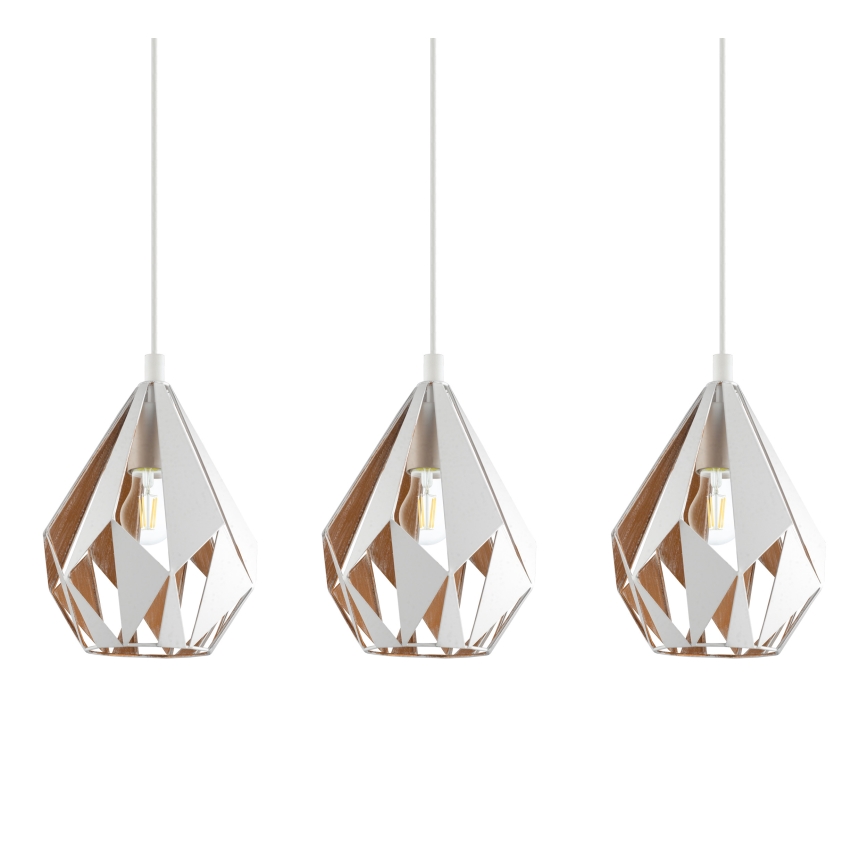 Eglo - Chandelier on a string 3xE27/60W/230V