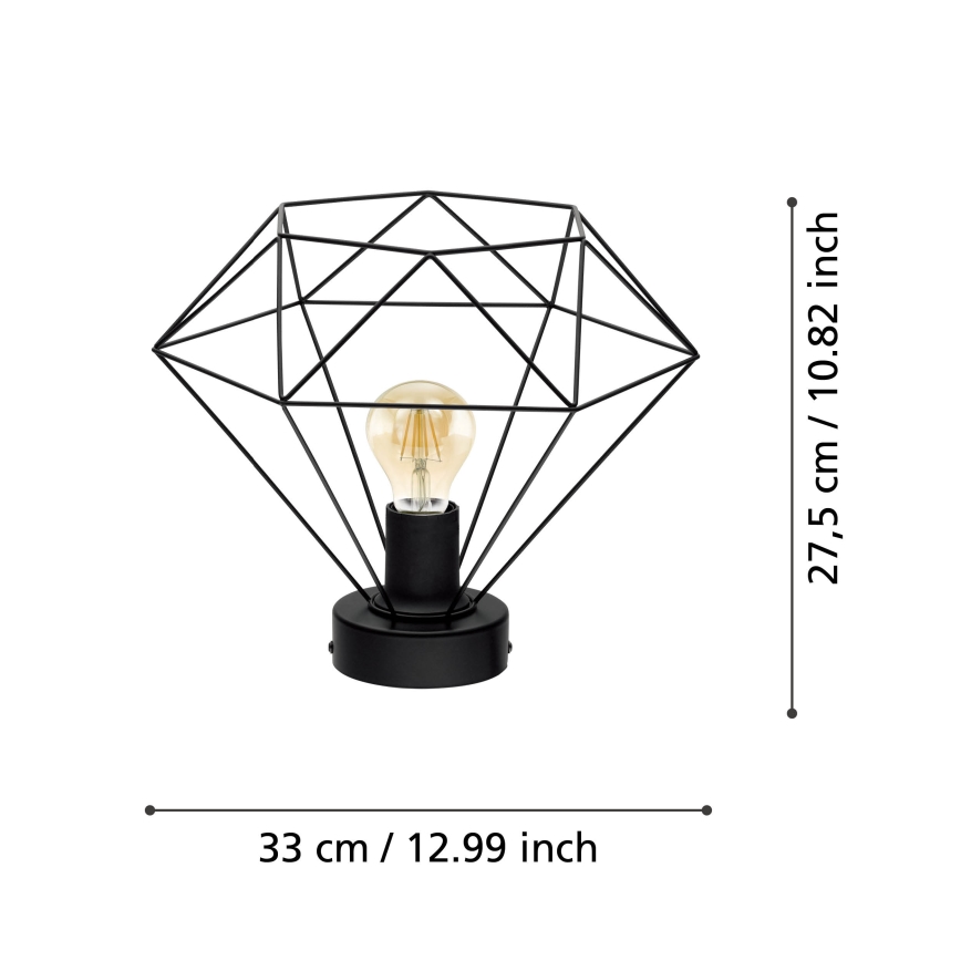 Eglo - Surface-mounted chandelier 1xE27/60W/230V