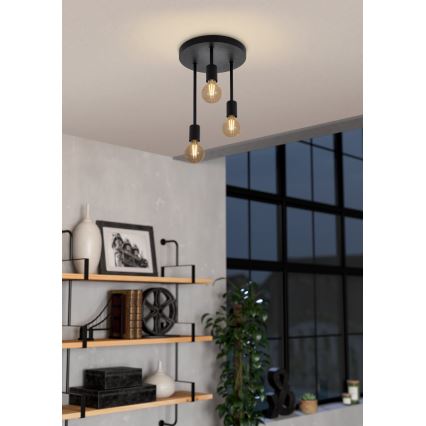 Eglo - Pendant chandelier 3xE27/60W/230V