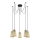 Eglo 43255 - Chandelier on a string CLAVERDON 5xE27/40W/230V