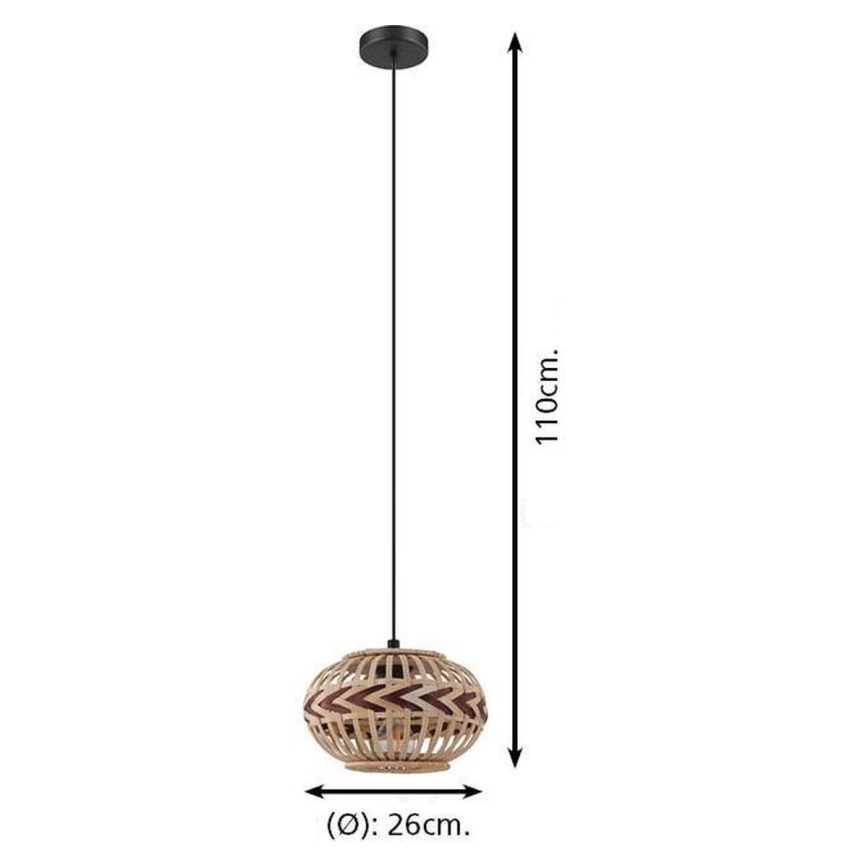 Eglo - Chandelier on a string 1xE27/40W/230V