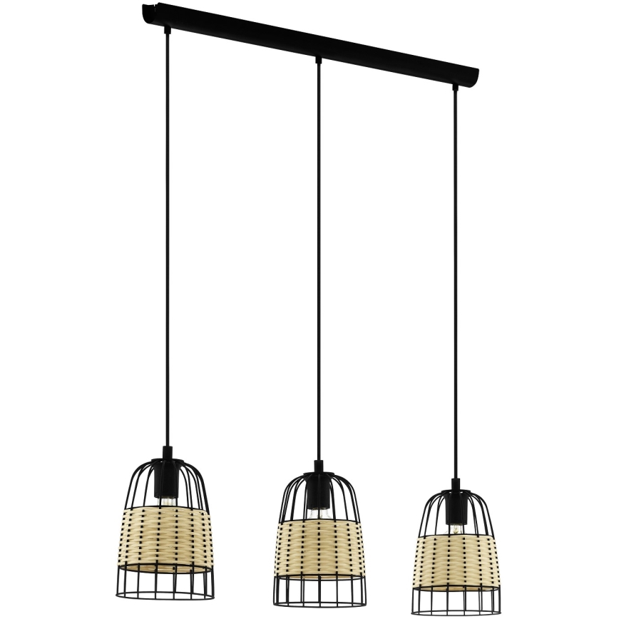 Eglo - Chandelier on a string 3xE27/40W/230V