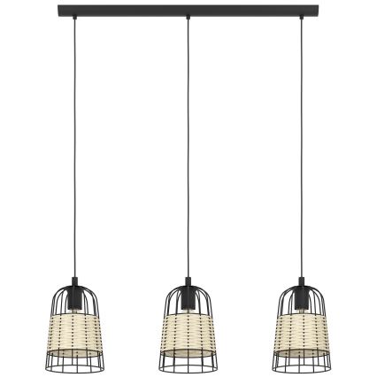 Eglo - Chandelier on a string 3xE27/40W/230V