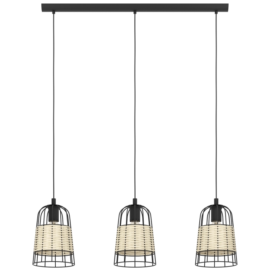 Eglo - Chandelier on a string 3xE27/40W/230V