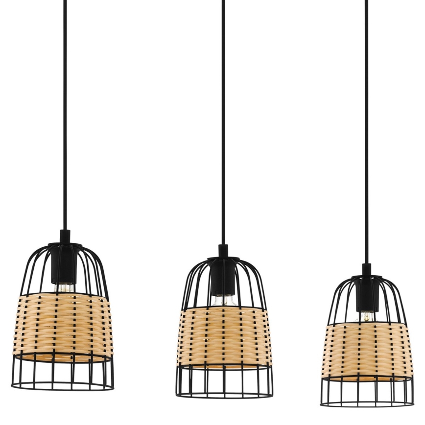 Eglo - Chandelier on a string 3xE27/40W/230V