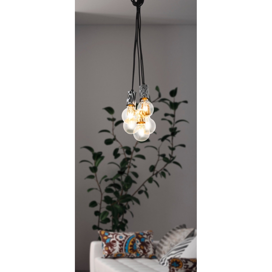 Eglo 43314 - COULSDON Cable Pendant Light 5xE27/10W/230V