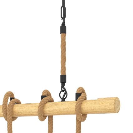 Eglo 43318 - YOUNGSTOWN Chain-Hung Chandelier 4xE27/40W/230V