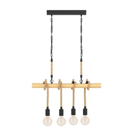 Eglo 43318 - YOUNGSTOWN Chain-Hung Chandelier 4xE27/40W/230V