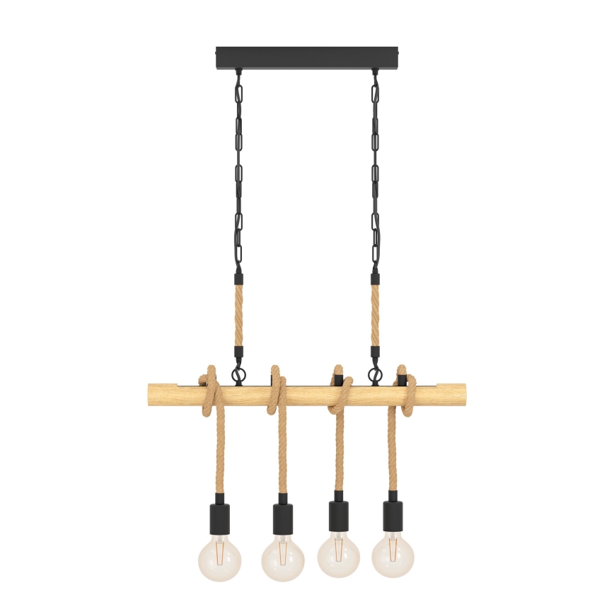 Eglo 43318 - YOUNGSTOWN Chain-Hung Chandelier 4xE27/40W/230V