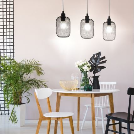 Eglo - Chandelier on a string 3xE27/60W/230V