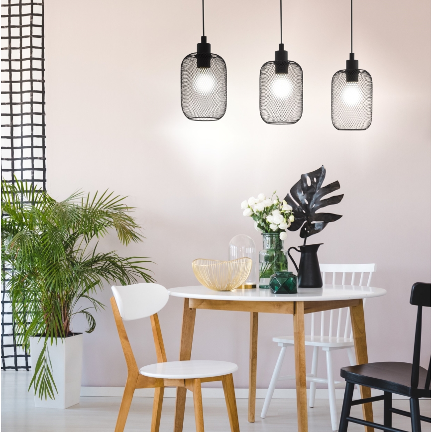 Eglo - Chandelier on a string 3xE27/60W/230V