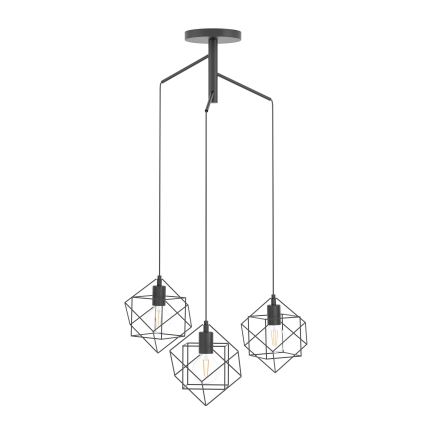 Eglo - Chandelier on a string 3xE27/60W/230V