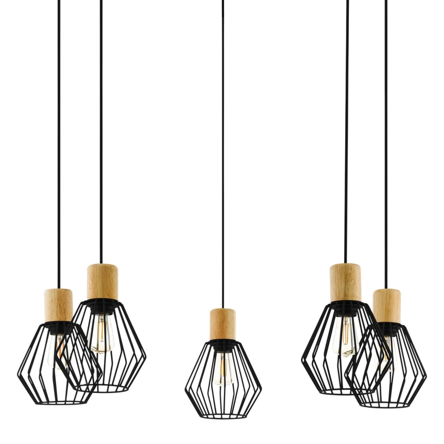 Eglo - Chandelier on a string 5xE27/60W/230V spider