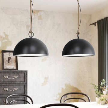 Eglo 43397 - HODSOLL Cable-Hung Pendant, 2x E27/40W, 230V