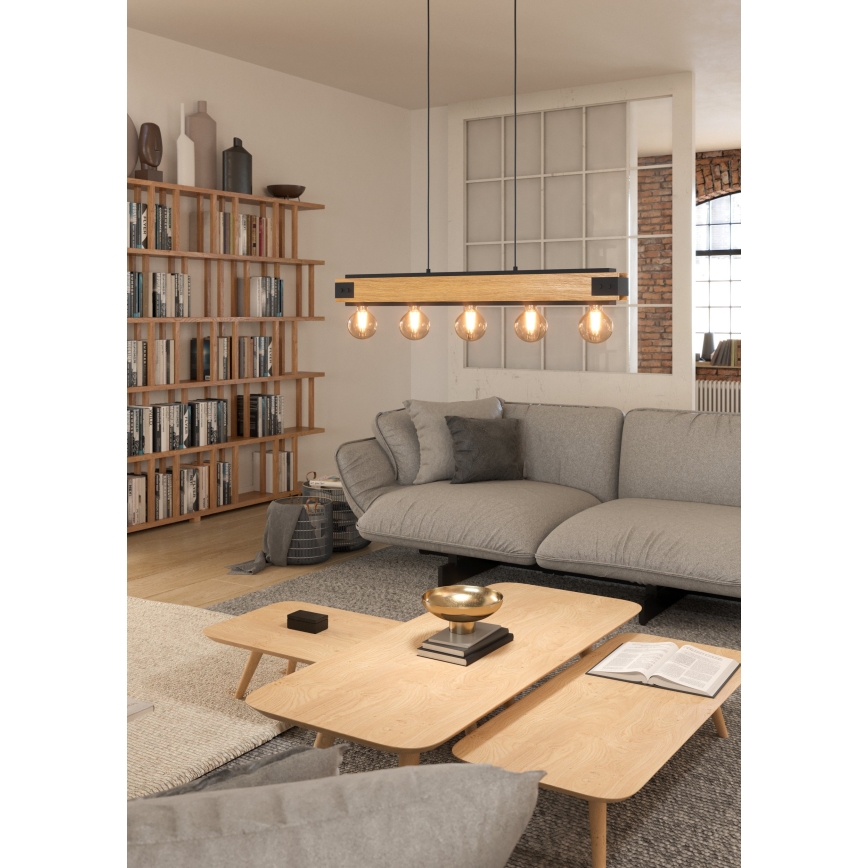 Eglo - Chandelier on a string 5xE27/60W/230V