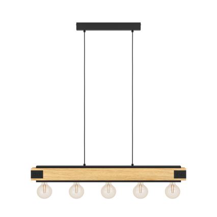 Eglo - Chandelier on a string 5xE27/60W/230V