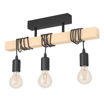 Eglo - Surface-mounted chandelier TOWNSHEND 3xE27/60W/230V - FSC certified