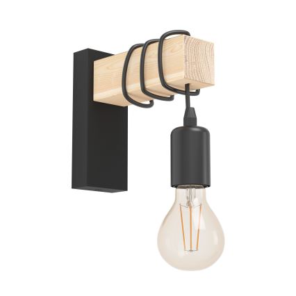Eglo - Wall light TOWNSHEND 1xE27/10W/230V - FSC certified