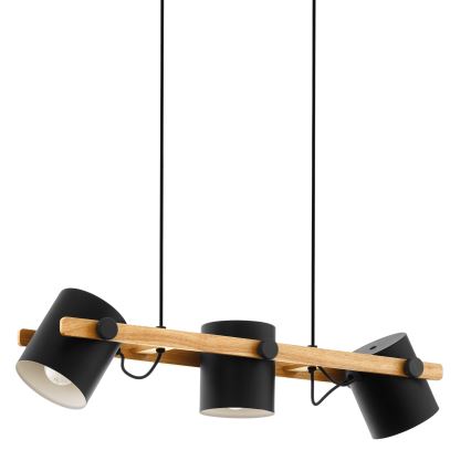 Eglo - Chandelier on a string 3xE27/60W/230V - FSC certified