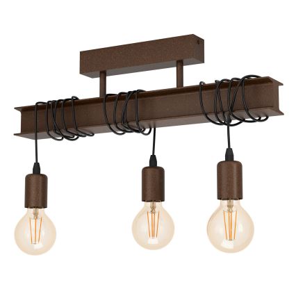 Eglo - Surface-mounted chandelier TOWNSHEND 3xE27/60W/230V