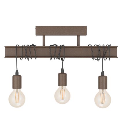 Eglo - Surface-mounted chandelier TOWNSHEND 3xE27/60W/230V