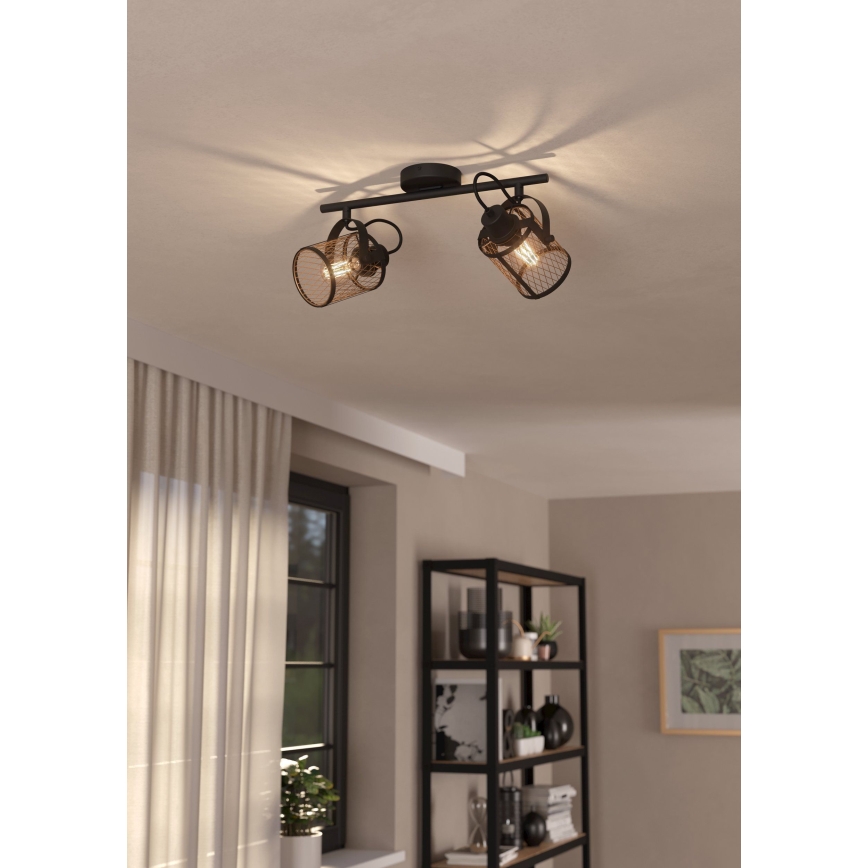 Eglo - Ceiling spotlight 2xE27/40W/230V