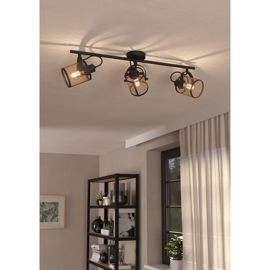 Eglo - Ceiling spotlight 3xE27/40W/230V