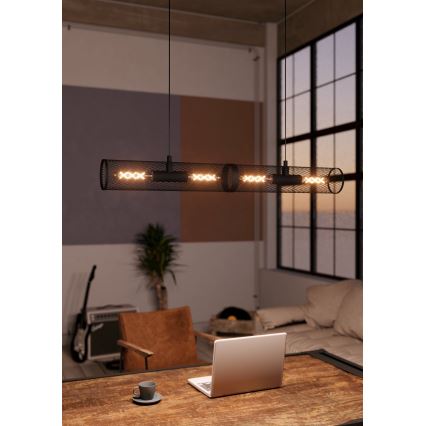 Eglo - Chandelier on a string 4xE27/40W/230V