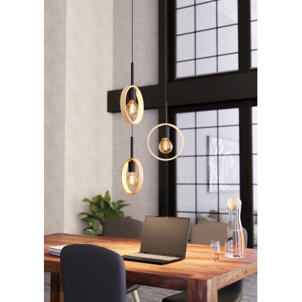 Eglo - Chandelier on a string 3xE27/40W/230V