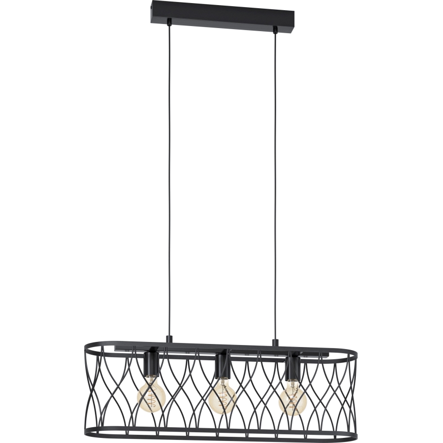 Eglo - Chandelier on a string 3xE27/40W/230V
