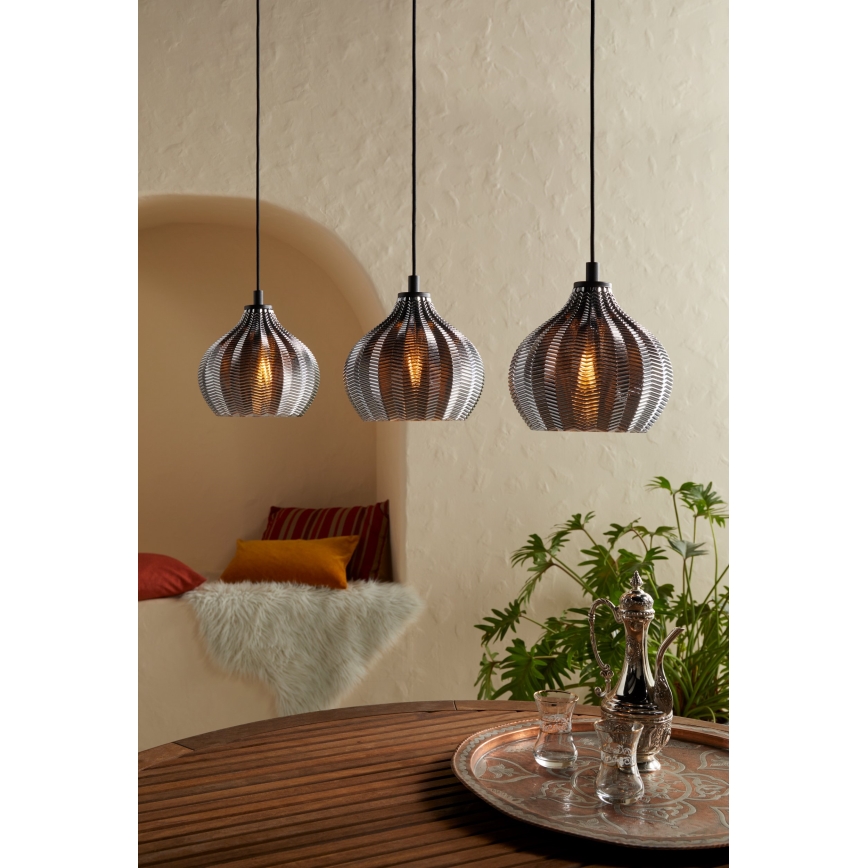 Eglo - Chandelier on a string 3xE27/40W/230V
