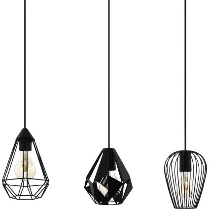 Eglo - Chandelier on a string 3xE27/40W/230V