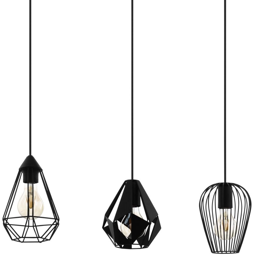 Eglo - Chandelier on a string 3xE27/40W/230V