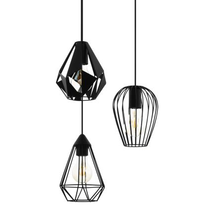 Eglo - Chandelier on a string 3xE27/40W/230V