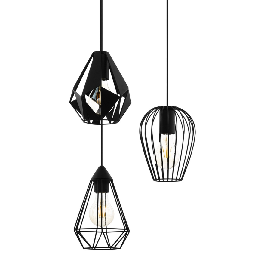 Eglo - Chandelier on a string 3xE27/40W/230V