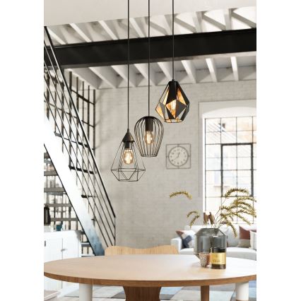 Eglo - Chandelier on a string 3xE27/40W/230V